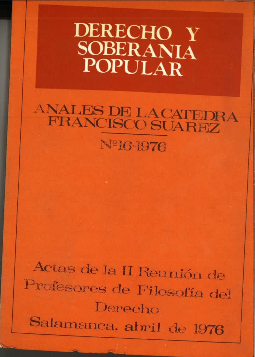 					View Vol. 16 (1976): Derecho y soberanía popular
				