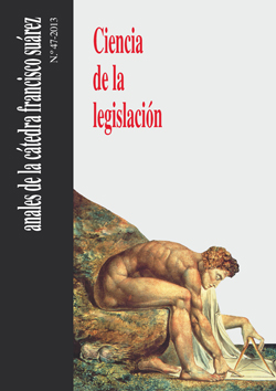 					Ver Vol. 47 (2013): Ciencia de la legislación
				