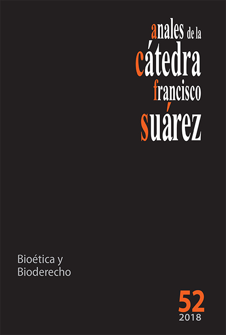 					Ver Vol. 52 (2018): Bioética y Bioderecho
				