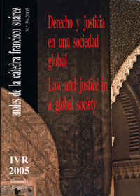 					Ver Vol. 39 (2005): Derecho y justicia en una sociedad global
				