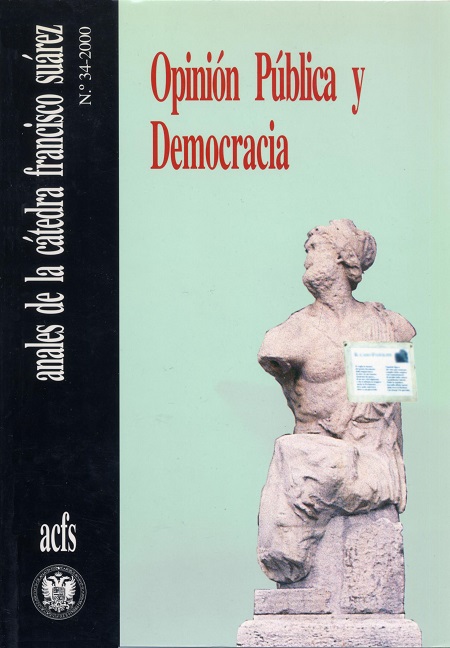 					Ver Vol. 34 (2000): Opinión pública y Democracia
				