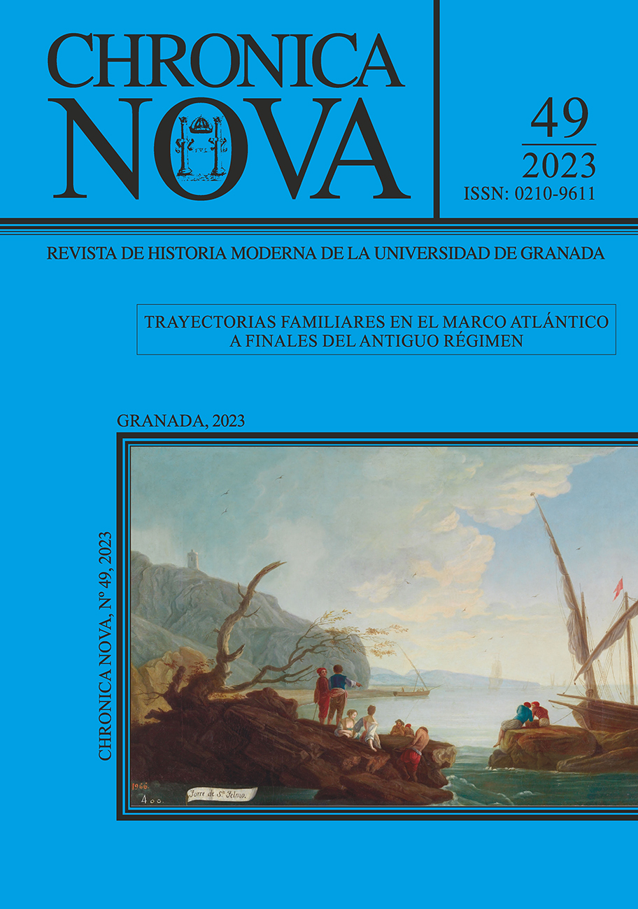 					Ver Núm. 49 (2023): Trayectorias familiares en el marco atlántico a finales del Antiguo Régimen
				