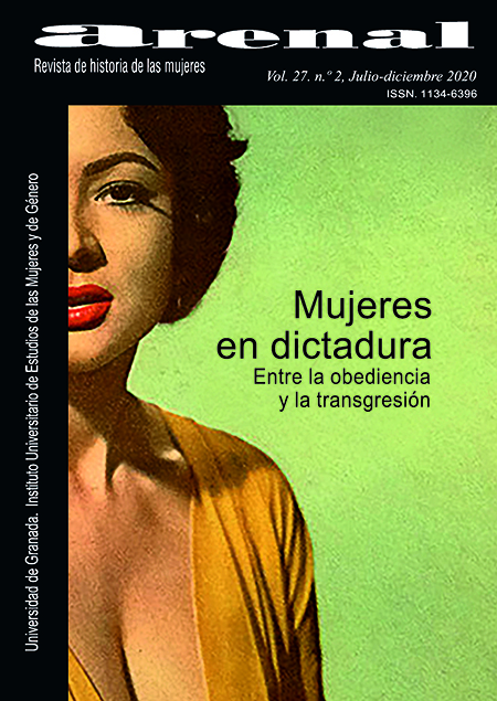 					Afficher Vol. 27 No. 2 (2020): Mujeres en dictadura: entre la obediencia y la transgresión (1943-1965)
				