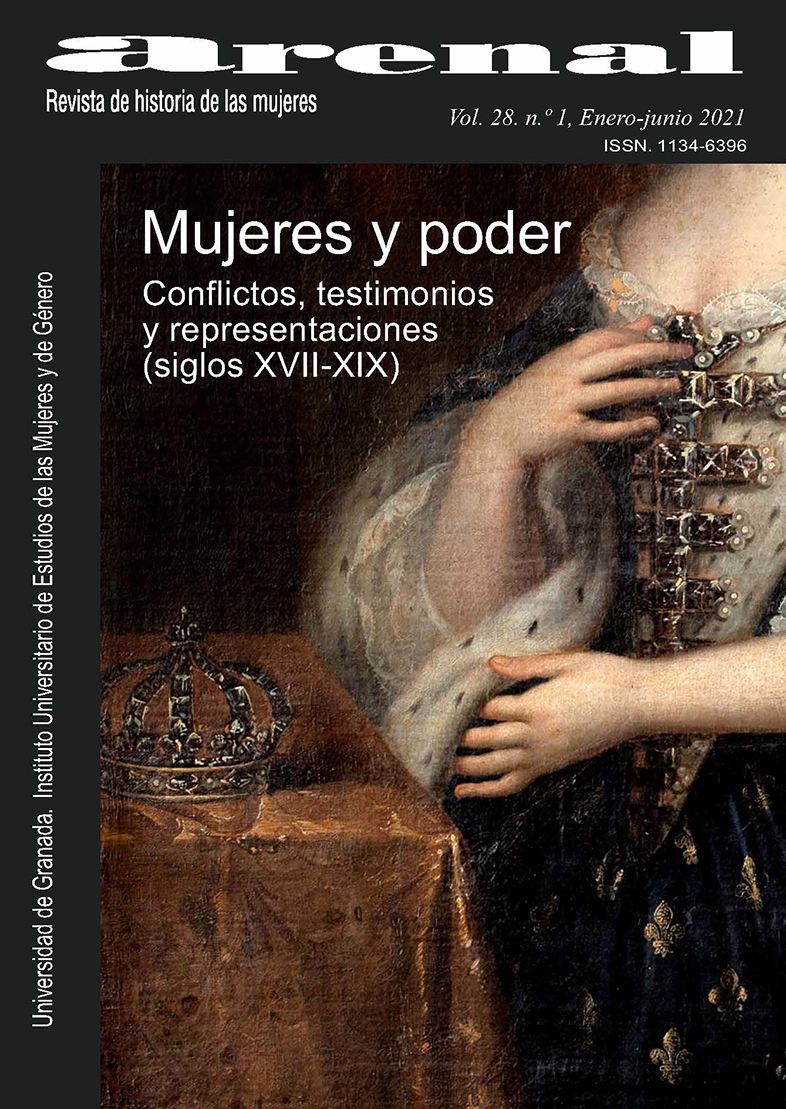					Ver Vol. 28 N.º 1 (2021): Mujeres y poder: conflictos, testimonios y representaciones (siglos XVII-XIX)
				