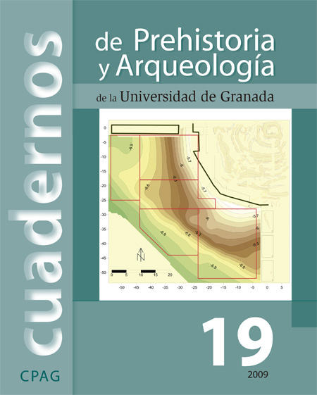 Archivos Cuadernos de Prehistoria la Universidad de Granada