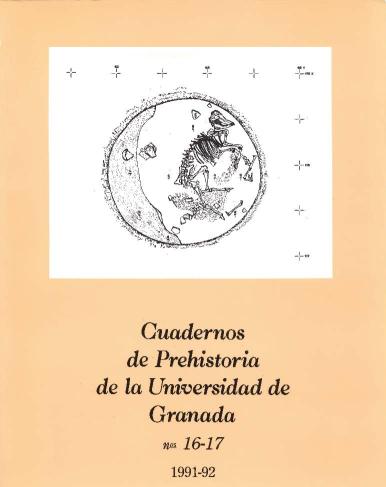 Archivos Cuadernos de Prehistoria la Universidad de Granada